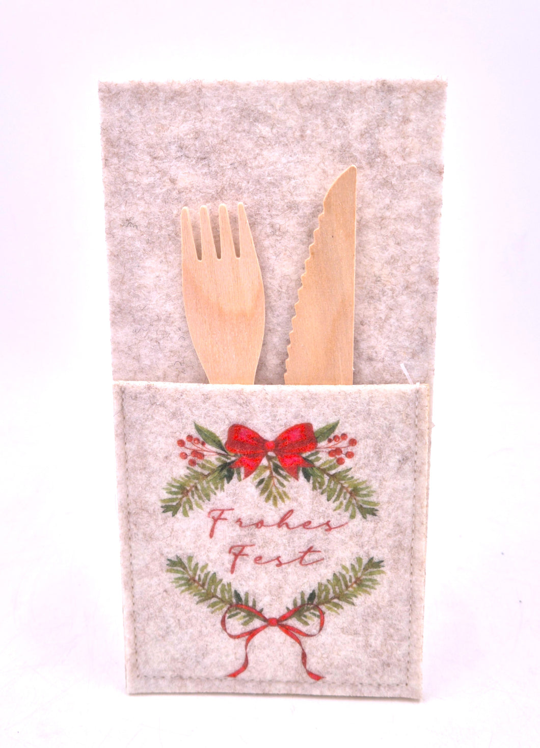 Weihnachtsbestecktasche