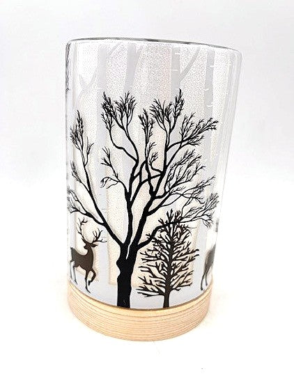 Tischlicht Winterlandschaft